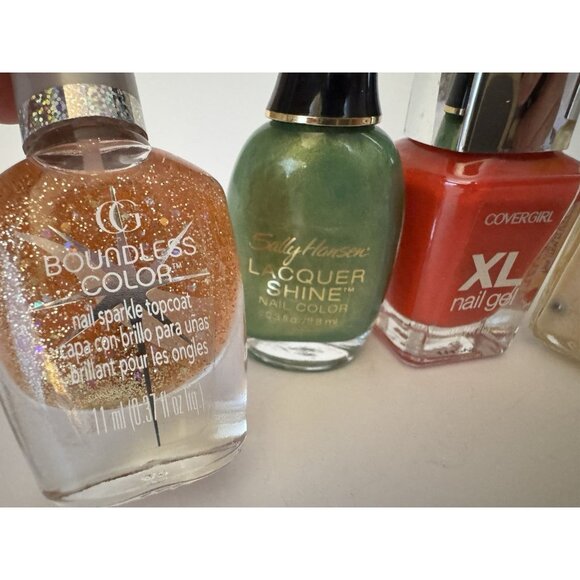 Lot of 4 Vintage Nail Polishes Orly CoverGirl Sally Hansen Boundless New - Picture 2 of 4
